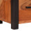 Berkfield Sideboard with Drawer Brown 55 x 30 x 75 cm Solid Acacia Wood 10