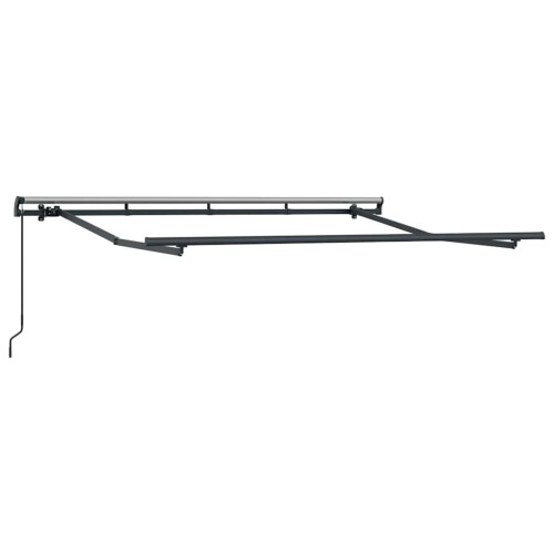 Berkfield Awning Frame Retractable Manual Anthracite 3 x 2 m Metal 1