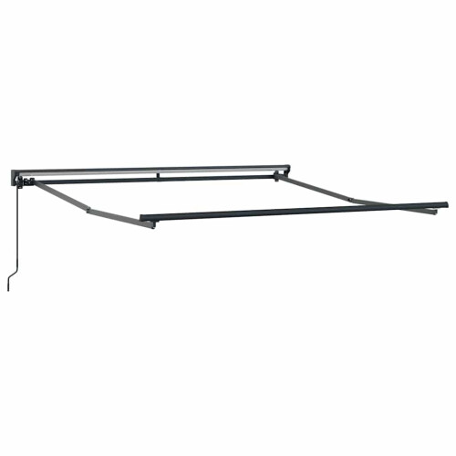 Berkfield Awning Frame Manual Adjustable Anthracite 3 x 2.5 m Steel 1