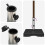 Berkfield Parasol Base Black 41 x 41 x 37 cm Granite 11