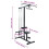 Berkfield Lat Pulldown Machine Manual Black 110 x 70 x 187 cm 8
