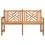 Berkfield Garden Bench 150 x 60 x 90 cm Solid Teak Wood 2