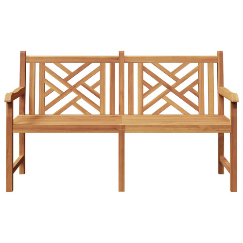Berkfield Garden Bench 150 x 60 x 90 cm Solid Teak Wood 1
