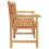 Berkfield Garden Bench 150 x 60 x 90 cm Solid Teak Wood 3