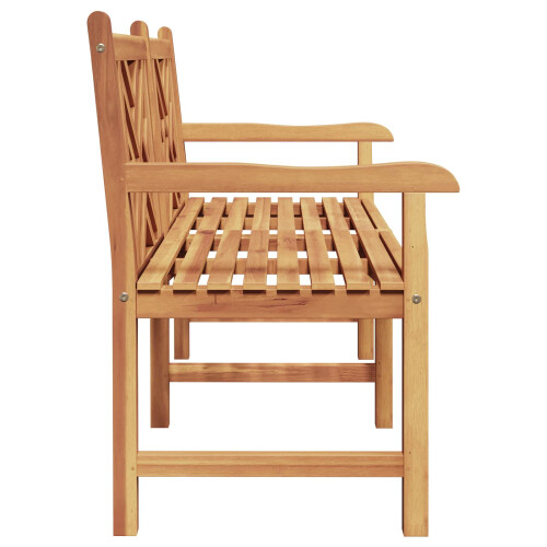 Berkfield Garden Bench 150 x 60 x 90 cm Solid Teak Wood 2