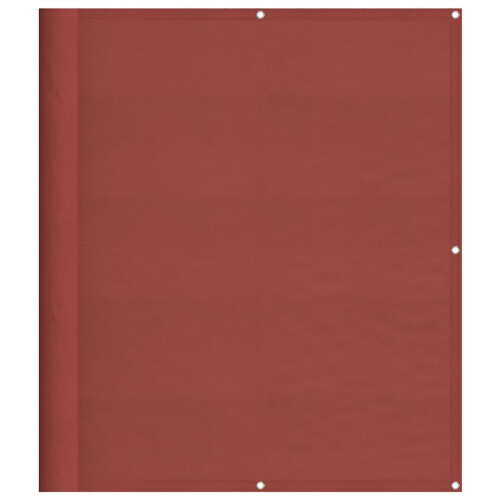 Berkfield Balcony Screen Terracotta 120x700 cm 100% Polyester Oxford 1