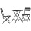 Berkfield Bistro Set 3 pcs Anthracite Steel 2