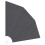 Berkfield Balcony Privacy Screen Black 140 x 140 cm Polyester 5