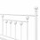 Berkfield Daybed Frame White 90 x 190 cm Steel 8