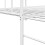 Berkfield Daybed Frame White 90 x 190 cm Steel 9