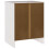 Berkfield Coffee Table Drammen White 45 x 35 x 56 cm Solid Pine Wood 6