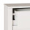 Berkfield Coffee Table Drammen White 45 x 35 x 56 cm Solid Pine Wood 9