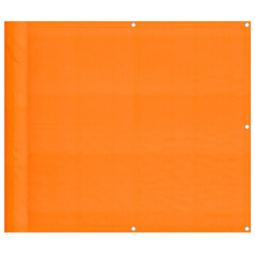 Berkfield Balcony Screen Orange 90x700 cm 100% Polyester Oxford 1