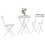 Berkfield Folding Bistro Set 3 pcs Beige Steel 3