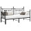 Berkfield Daybed Frame Black 75 x 190 cm Steel 2