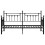 Berkfield Daybed Frame Black 75 x 190 cm Steel 5
