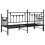 Berkfield Daybed Frame Black 75 x 190 cm Steel 7
