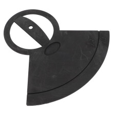Drum Practice Pad 30x15cm Rubber Cymbal Mute Pad Noise Reduction Design for Quiet Drum Practice