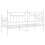 Berkfield Daybed Frame White 75 x 190 cm Steel 7