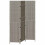 Berkfield Room Divider Folding Manual Grey 146 x 180 cm Poly Rattan 2