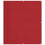 Berkfield Balcony Screen Red 120x1000 cm 100% Polyester Oxford 2