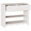 Berkfield Console Table Drammen White 89.5 x 37 x 73 cm Solid Pine Wood 5