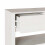 Berkfield Console Table Drammen White 89.5 x 37 x 73 cm Solid Pine Wood 9