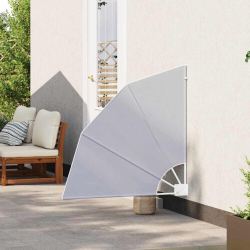 Berkfield Balcony Privacy Screen Grey 115 x 115 cm Polyester 2