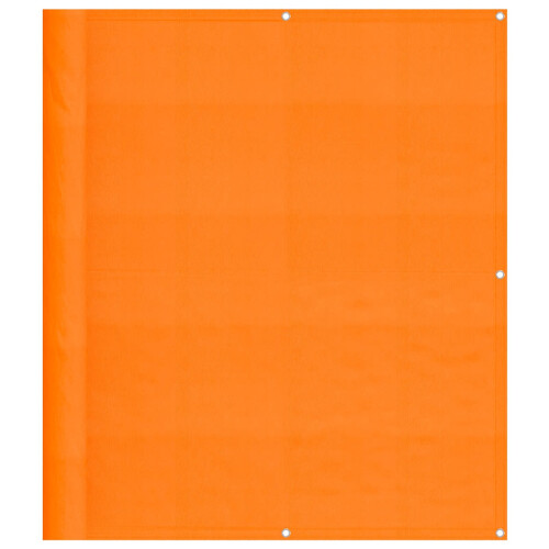 Berkfield Balcony Screen Orange 120x1000 cm 100% Polyester Oxford 1