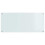 Berkfield Kitchen Backsplash White 110 x 50 cm Tempered Glass 4