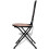 Berkfield Folding Bistro Chairs 2 pcs Ceramic Terracotta 3
