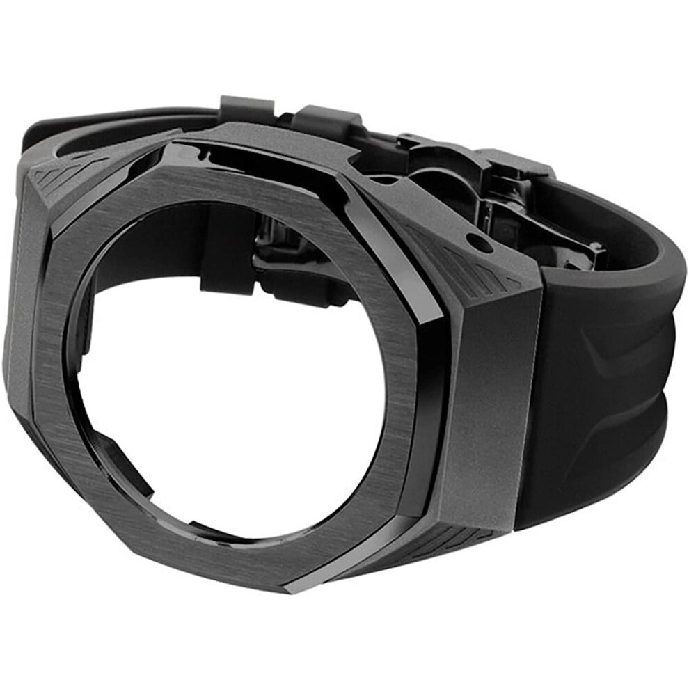 Metal Case Mod Kit For Ga2100 With Durable Fluororubber Strap, Consistent Color Finish, Fits Ga2110 (A) 9351714836463