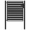 Berkfield Garden Gate Lockable Black 100x100 cm Aluminium 2