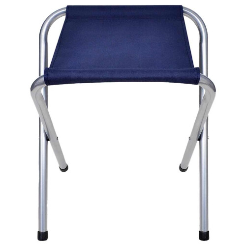 Foldable Camping Table Set with 6 Stools Height Adjustable 180x60cm 2