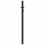 Berkfield Garden Gate Lockable Black 100x100 cm Aluminium 6
