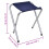 Foldable Camping Table Set with 6 Stools Height Adjustable 180x60cm 9