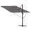 Berkfield Roma Parasol Anthracite 286 x 284 x 265 cm 8