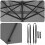 Berkfield Roma Parasol Anthracite 286 x 284 x 265 cm 10
