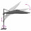 Berkfield Roma Parasol Anthracite 286 x 284 x 265 cm 11