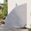 Berkfield Collapsible Balcony Side Awning Grey 210x210 cm 3