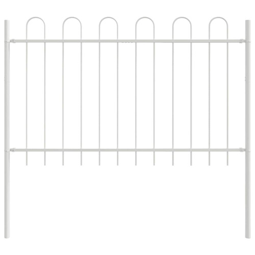 Berkfield Garden Fence BOXTEL White 1