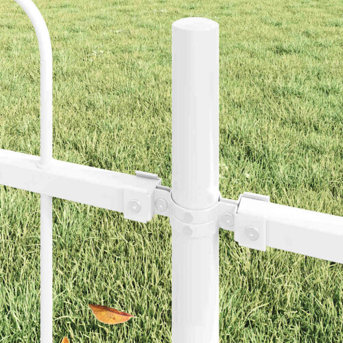 Berkfield Garden Fence BOXTEL White 2