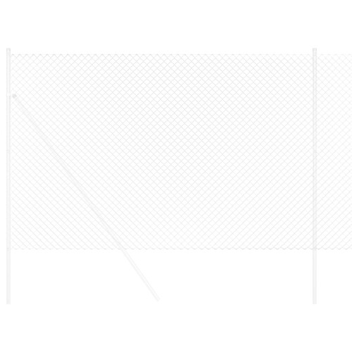 Berkfield Chain Link Fence Silver 2