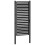 Berkfield Garden Gate Lockable Black 100x200 cm Aluminium 4