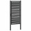 Berkfield Garden Gate Lockable Black 100x200 cm Aluminium 7