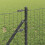 Berkfield Fence Post 7 pcs Grey Steel 3