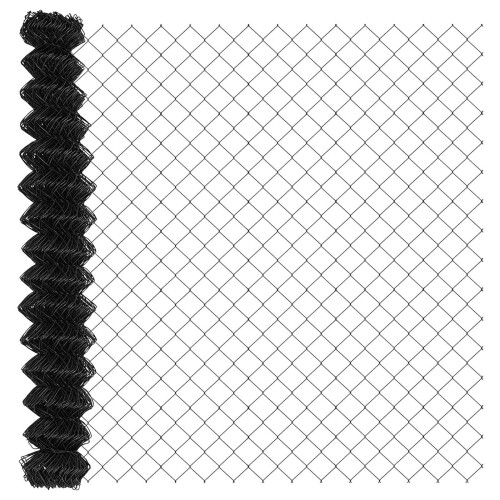 Berkfield Chain Link Fence Grey 1