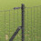 Berkfield Fence Post 13 pcs Grey Steel 3