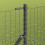 Berkfield Fence Post 13 pcs Grey Steel 3