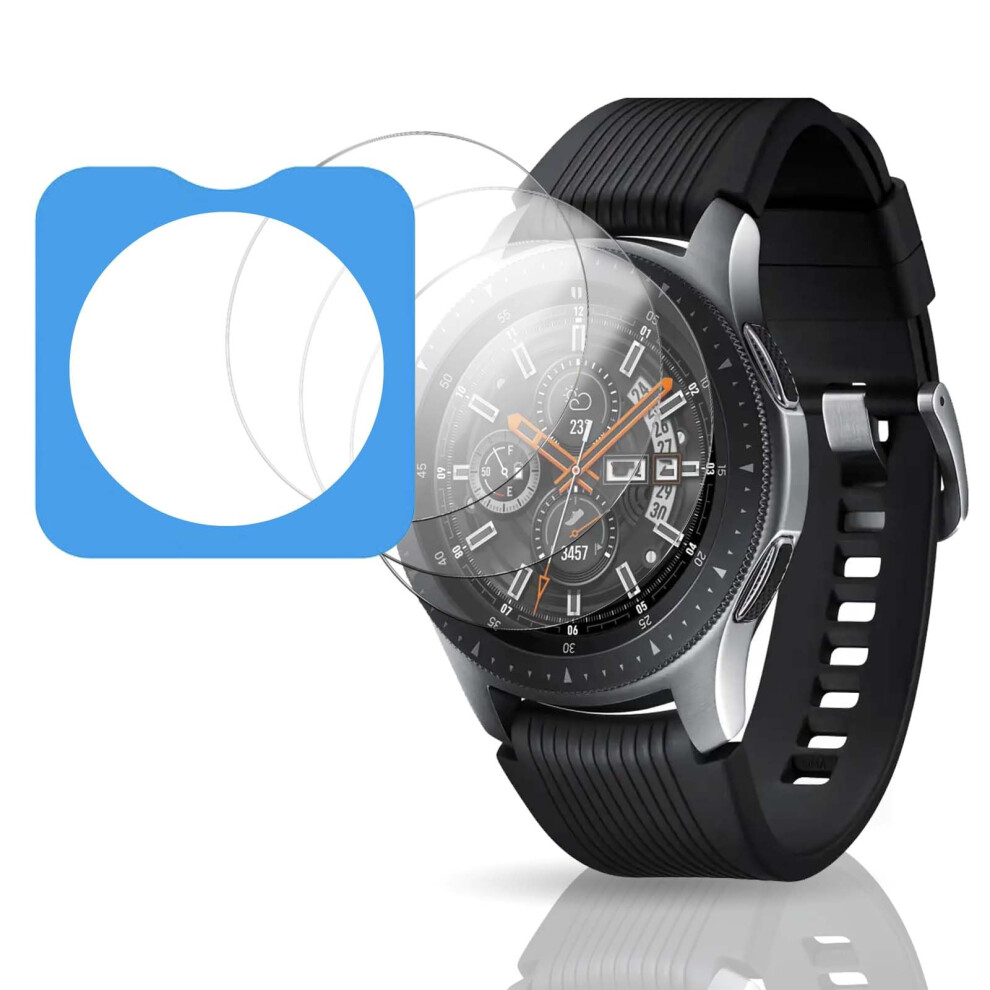Screen Protector 3 Pack For Samsung Watch 8 40Mm, 9H Tempered Glass, Bubble Hd Clarity, Easy Install 9045646628356